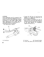 Предварительный просмотр 44 страницы Honda CBR6OOF Owner'S Manual