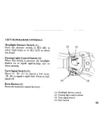 Предварительный просмотр 65 страницы Honda CBR6OOF Owner'S Manual