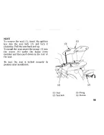 Предварительный просмотр 67 страницы Honda CBR6OOF Owner'S Manual