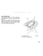 Предварительный просмотр 69 страницы Honda CBR6OOF Owner'S Manual