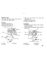 Предварительный просмотр 71 страницы Honda CBR6OOF Owner'S Manual