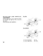 Предварительный просмотр 74 страницы Honda CBR6OOF Owner'S Manual