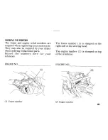 Предварительный просмотр 93 страницы Honda CBR6OOF Owner'S Manual