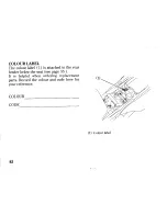 Предварительный просмотр 94 страницы Honda CBR6OOF Owner'S Manual