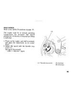 Предварительный просмотр 107 страницы Honda CBR6OOF Owner'S Manual