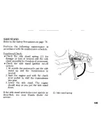 Предварительный просмотр 117 страницы Honda CBR6OOF Owner'S Manual