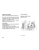 Предварительный просмотр 124 страницы Honda CBR6OOF Owner'S Manual