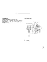 Предварительный просмотр 125 страницы Honda CBR6OOF Owner'S Manual