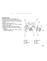 Предварительный просмотр 133 страницы Honda CBR6OOF Owner'S Manual