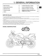 Honda CBR900 Service Manual предпросмотр