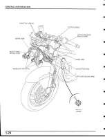 Предварительный просмотр 24 страницы Honda CBR900 Service Manual