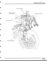 Предварительный просмотр 25 страницы Honda CBR900 Service Manual