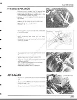 Предварительный просмотр 74 страницы Honda CBR900 Service Manual