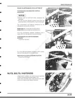 Предварительный просмотр 100 страницы Honda CBR900 Service Manual