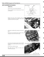 Предварительный просмотр 179 страницы Honda CBR900 Service Manual