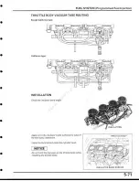 Предварительный просмотр 184 страницы Honda CBR900 Service Manual