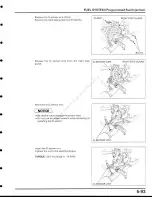 Предварительный просмотр 206 страницы Honda CBR900 Service Manual