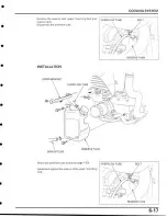 Предварительный просмотр 241 страницы Honda CBR900 Service Manual