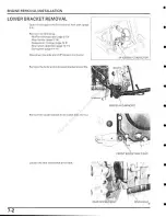 Предварительный просмотр 244 страницы Honda CBR900 Service Manual