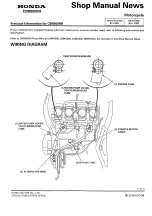 Предварительный просмотр 3 страницы Honda CBR900RR FIRE BLADE Shop Manual