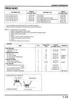 Предварительный просмотр 19 страницы Honda CBR900RR FIRE BLADE Shop Manual