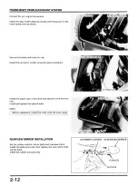 Предварительный просмотр 50 страницы Honda CBR900RR FIRE BLADE Shop Manual