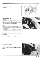 Предварительный просмотр 71 страницы Honda CBR900RR FIRE BLADE Shop Manual