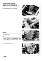 Предварительный просмотр 195 страницы Honda CBR900RR FIRE BLADE Shop Manual