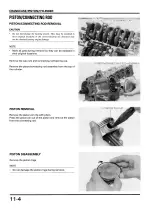 Предварительный просмотр 207 страницы Honda CBR900RR FIRE BLADE Shop Manual