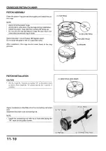 Предварительный просмотр 213 страницы Honda CBR900RR FIRE BLADE Shop Manual