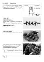 Предварительный просмотр 223 страницы Honda CBR900RR FIRE BLADE Shop Manual