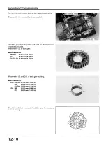 Предварительный просмотр 227 страницы Honda CBR900RR FIRE BLADE Shop Manual