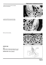 Предварительный просмотр 240 страницы Honda CBR900RR FIRE BLADE Shop Manual