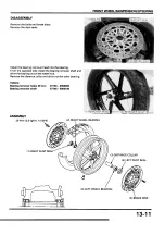 Предварительный просмотр 242 страницы Honda CBR900RR FIRE BLADE Shop Manual