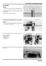 Предварительный просмотр 246 страницы Honda CBR900RR FIRE BLADE Shop Manual