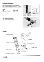 Предварительный просмотр 274 страницы Honda CBR900RR FIRE BLADE Shop Manual