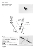 Предварительный просмотр 301 страницы Honda CBR900RR FIRE BLADE Shop Manual