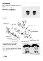 Предварительный просмотр 305 страницы Honda CBR900RR FIRE BLADE Shop Manual