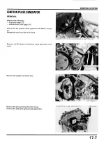 Предварительный просмотр 331 страницы Honda CBR900RR FIRE BLADE Shop Manual