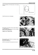 Предварительный просмотр 333 страницы Honda CBR900RR FIRE BLADE Shop Manual