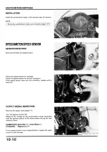 Предварительный просмотр 359 страницы Honda CBR900RR FIRE BLADE Shop Manual