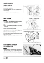 Предварительный просмотр 405 страницы Honda CBR900RR FIRE BLADE Shop Manual