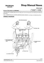 Preview for 3 page of Honda CBR900RR1997 Shop Manual