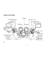 Предварительный просмотр 14 страницы Honda CBX750P Owner'S Manual