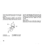 Предварительный просмотр 26 страницы Honda CBX750P Owner'S Manual