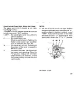 Предварительный просмотр 41 страницы Honda CBX750P Owner'S Manual