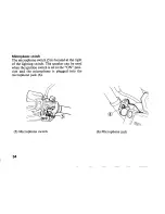 Предварительный просмотр 42 страницы Honda CBX750P Owner'S Manual