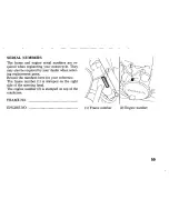 Предварительный просмотр 63 страницы Honda CBX750P Owner'S Manual