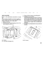 Предварительный просмотр 65 страницы Honda CBX750P Owner'S Manual