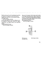 Предварительный просмотр 79 страницы Honda CBX750P Owner'S Manual